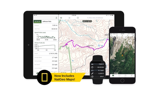 NextGen Gaia GPS, with National Geographic – Gaia GPS